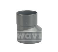 Wavin Raccord PVC Réduction extérieure excentrée Ø125/100 Mâle-Femelle Gris 3025882