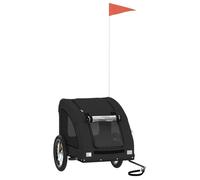Réduction - Remorque de vélo Chariot de vélo en jogger / poussette - pour animaux de compagnie noir @FR393158