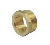 Réduction simple male / femelle en laiton - Ø A: 1/2'' | Ø B: 3/8''-Ø A: 1/2'' | Ø B: 3/8''