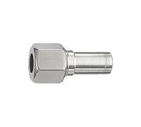 Réduction, tuyau de Ø extérieur 18 mm, manchon 15 mm, PN max. 315 bar, acier inoxydable 1.4571