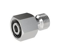 Réduction, tuyau de diamètre extérieur 12 mm, manchon 10 mm, PN max. 315 bar, acier inoxydable 1.4571