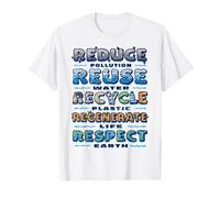 Réduire la réutilisation du Recyclage des Enseignants en éducation environnementale T-Shirt