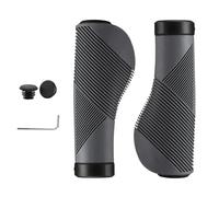 Réduire les vibrations Poignée de vélo Poignée de vélo ergonomique Couvercle de guidon à motif antidérapant Anneaux de verrouillage pour accessoires de VTT Housse de poignée de vélo étanche