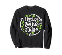 Réduisez la réutilisation et jugez la planète du Jour de la Terre pour Les Enseignants Sweatshirt