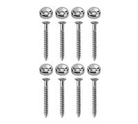 Réduit la friction des cordes pour collier de guitare électrique, bagues de fixation du collier de cou, viroles à vis de montage avec écrou, vis électriques