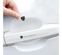 REDVIT 8 pièces Film Protecteur pour poignée de Porte pour Peugeot 5008, Autocollant poignée portière Voiture Protection Anti Rayures pour poignée de Porte de Voiture