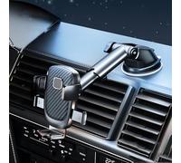 REDVIT Support Telephone Voiture pour Citroen C1 C2 C3 C4 C6 DS3 DS5 C3 Aircoss C3, Ventouse Puissante Porte Telephone Voiture Rotatif à 360 degrés Accroche Telephone Voiture Tableau de Bord,B