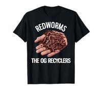Redworms The OG Recyclers Funny Worm Farming T-Shirt
