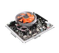 Redxiao Carte mère de Bureau, Carte mère PC Compatible 4 interfaces Sata, pour Intel Core II