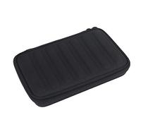 Redxiao Sac Harmonica de Grande capacité en Cuir PU, Souple pouvant contenir 7 Harmonicas Accessoire Étui Harmonica Noir, pour Les Amateurs de Musique étudiant débutant