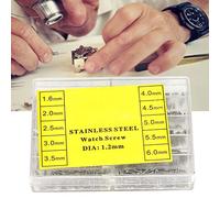 Redxiao Vis, vis de Montre-Bracelet 1.2mm vis de réparation de Montre en métal Portable, pour Lunettes Bijoux projets de Bricolage réparation horlogers