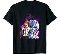 Réé Death Note Puppets Light Kira and Near N Funny Gift T-Shirt L