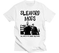 Réé Sleaford Mods T-shirt Punk Music Political Mark E Smith The Fall, Noir , L