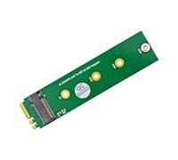 Reeatel Adaptateur M.2 NGFF A/E vers Key-M SSD M.2 E vers M2 NVME SSD Riser Board Support 2230 2242 2260 2280 M2 SSD