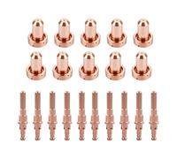 Reeatel Lot de 10 buses plasma 9-8210 et 10 électrodes plasma 9-8215 adaptées aux consommables de torche de coupe Thermal Dynamics SL60/SL100