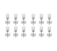 Reeatel Lot de 12 vis pour aileron de planche de surf, sans outil, en acier inoxydable, pour planche de surf, longboard, paddle