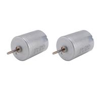 Reeatel Lot de 2 mini moteurs électriques DC 9 V 6760 tr/min Vitesse rotative 2 broches 2P bornes
