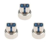 Reeatel Lot de 3 adaptateurs OTDR SC connecteur fibre optique pour testeur OTDR