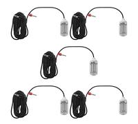 Reeatel Lot de 5 leurres de pêche 12 V vert clair 108 pièces LED sous l'eau pour la pêche au poisson