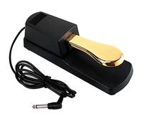 Reeatel Pédale de sustain universelle antidérapante pour synthétiseur de clavier MIDI et piano