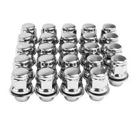 Reeauto Écrous de roue M12 x 1,5 avec siège plat Mag - 24 écrous hexagonaux de 21 mm - 1,46 x 1,18 - Compatibles avec Tacoma 4Runner FJ Cruiser Corolla