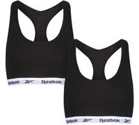 Reebok 2 Pack Crop Top Frankie Noir/Blanc 12 (M) Female