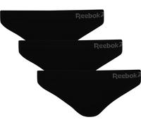 Reebok 3 Pack Womens Thongs Kali Noir 8 (XS) Female