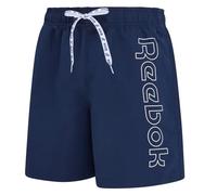 Reebok Abbot Short de Bain pour Homme à séchage Rapide avec Doublure en Maille, Taille élastique et Poches latérales, Vector Navy, XL