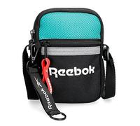 Reebok Andover Petit Sac à Bandoulière Noir 12x17x2,5 cms Polyester