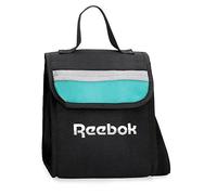 Reebok Andover Sac à bandoulière pour aliments thermiques Noir 20x23x14 cms Polyester