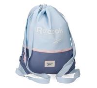 Reebok Andrew Sac à dos d'école, sac à dos bleu et rose, fabriqué en polyester, bretelles larges, ergonomiques et rembourrés, plusieurs compartiments, par Joumma Bags, turquoise, Sac à dos