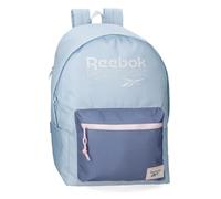 Reebok Andrew Sac à dos d'école, sac à dos bleu et rose, fabriqué en polyester, bretelles larges, ergonomiques et rembourrés, plusieurs compartiments, par Joumma Bags, turquoise, Sac à dos PC
