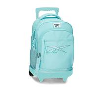 Reebok ANN Sac à dos compact 2 roues Bleu 32x43x21 cm Polyester 28,9L, bleu, Talla única, Sac à dos compact 2 roues