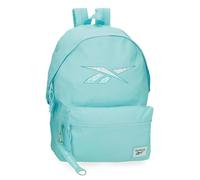 Reebok ANN Sac à dos scolaire double compartiment adaptable pour chariot Bleu 31 x 44 x 17,5 cm Polyester 23,87 L, bleu, Talla única, Sac à dos scolaire double compartiment adaptable au chariot
