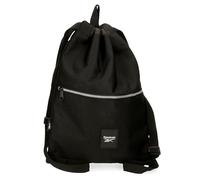 Reebok Arlie Sac à dos avec fermeture éclair Noir 35 x 46 cm Polyester 16,1 L, Noir, Talla única, Sac à dos avec fermeture éclair