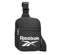 Reebok Ashland Sac bandoulière croisé Noir 13 x 18 x 4 cm Polyester by Joumma Bags, Noir, Talla única, Bandoulière croisée