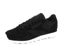 REEBOK Baskets Classic Leather Woven EMB - Femme - Noir 38 1/2