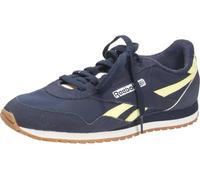 Reebok Baskets Classiques AZ pour Femme - Bleu Marine/Bleu Marine/Jaune - Taille 38,5 EU, Vector Navy Vector Navy Yellow Haze, 38.5 EU