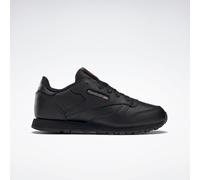 Reebok - Baskets classiques en cuir pour enfants, Black, Taille: 33
