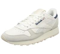 Reebok Baskets Classiques en Cuir Unisexe, Cerceaux à Craie en stuc Bleu F23, 36 EU