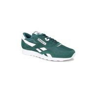 Reebok Baskets basses 'CLASSIC' vert foncé / blanc, Taille 46