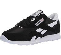 Reebok Baskets Classiques en Nylon pour Homme, Noir/Blanc, 39 EU