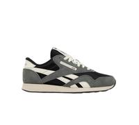 Reebok Baskets Classiques en Nylon pour Homme, Noir délavé, Fog foncé, Craie, Taille 41 EU, Craie Noire délavée Dark Fog Chalk, 41 EU