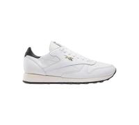 Reebok Baskets Classiques Unisexes, en Cuir, Blanc, Noir, Craie, 44,5 EU