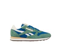 Reebok Baskets Classiques Unisexes en Cuir, Bleu athlétique/Vert Champ/Craie, 45 EU