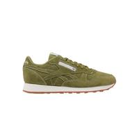 Reebok Baskets Classiques Unisexes en Cuir, GritGREEN/Craie/Gum, 40,5 EU