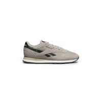 Reebok Baskets Classiques Unisexes en Cuir, Gritty Grey/Washed Black/Energy Red, 42 EU, Gritty Grey Washed Black Energy Red, 42 EU