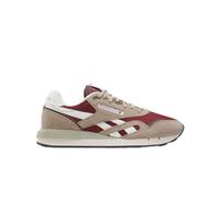 Reebok - Sneakers en cuir - Classic Nylon 89 Grainy Grey / Blackberry / Chalk en Cuir - Taille 44 - Marron Marron 44
