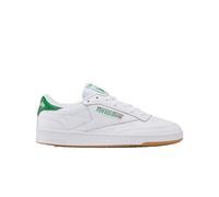 Reebok Baskets Club C 85 pour Homme, FTWRWHITE/GLENGREEN/RBKRUBBBERGUM1, 38,5 UE