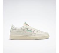 Reebok - Baskets Club C 85 Vintage pour femme, Chalk/Alabaster/GleGreen, Taille: 36